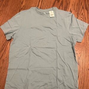 J. Crew Men's Pale Blue Crew Neck Tee